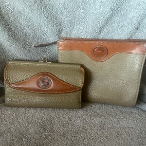 Dooney & Bourke Tan and Brown Set
